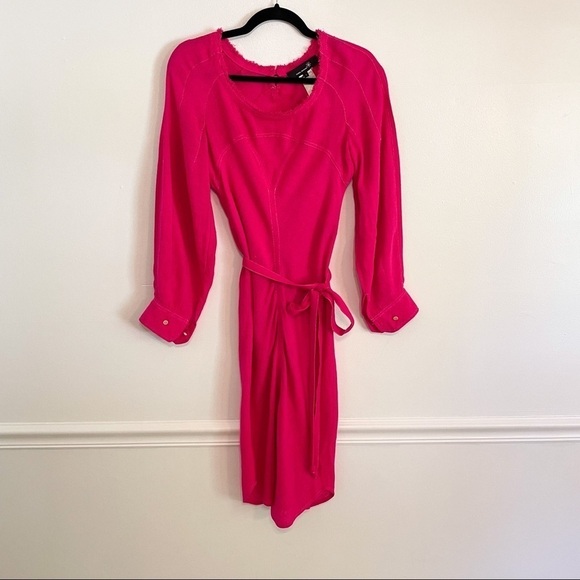 Isabel Marant Barbiecore Midi Dress S - Picture 8 of 13